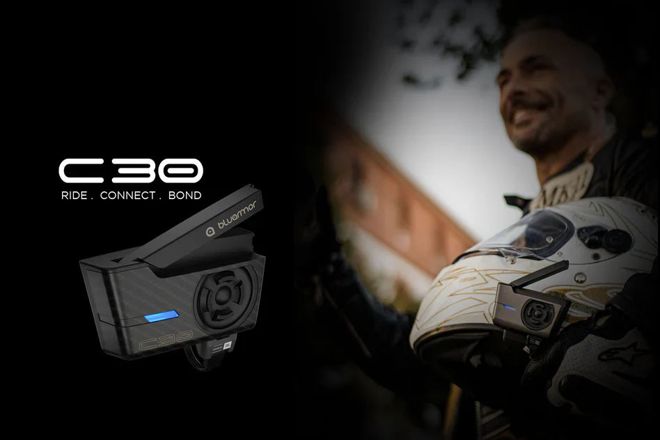 BLUARMOR C30 HELMET COMMUNICATION DEVICE - AlwaysRiding
