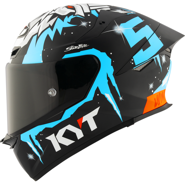 KYT TT-REVO MASIA REP. WINTER TEST HELMET (Matt Black Blue)
