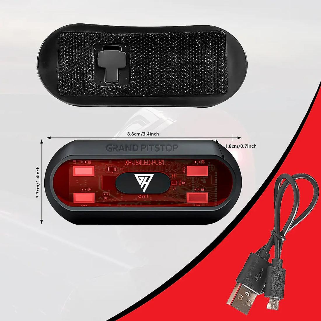 GRANDPITSTOP HELMET LED LIGHT