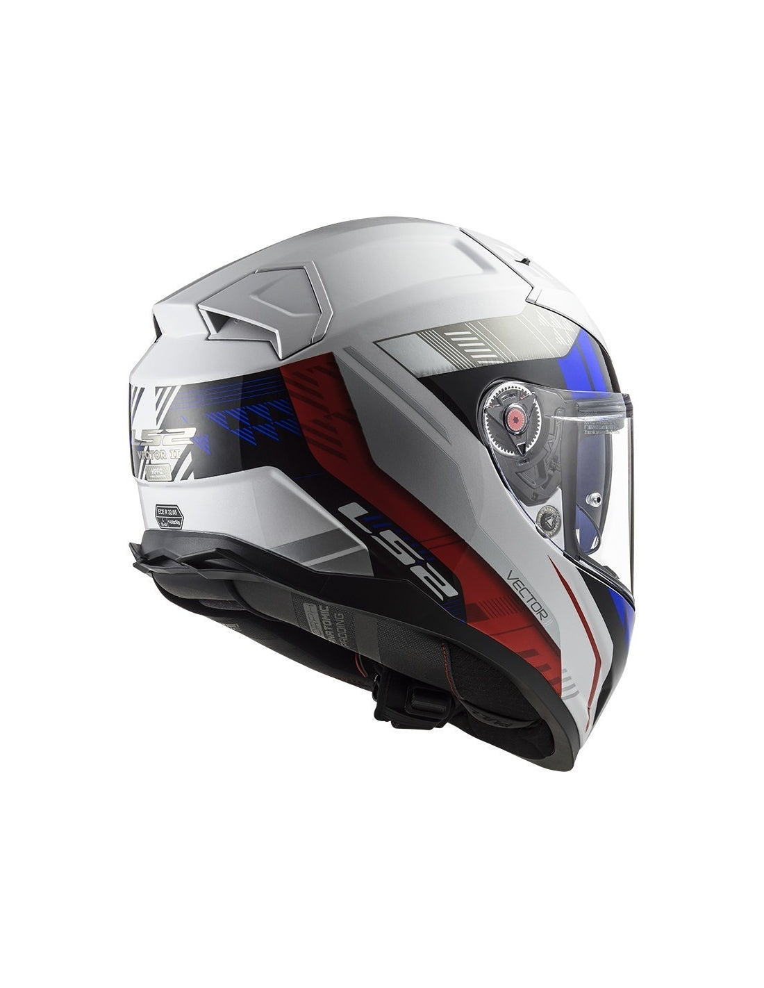 LS2 FF811 VECTOR II STYLUS HELMET (Gloss White Red)