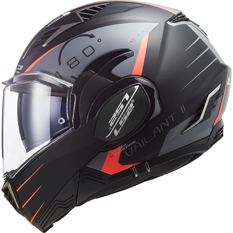 LS2 FF900 VALIANT II CODEX HELMET (Matt Titanium) - Always Riding
