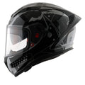 AXOR STREET DC BATMAN HELMET (Gloss Anthracite) - AlwaysRiding