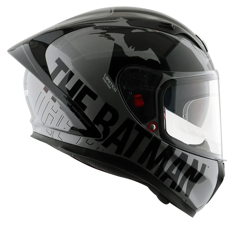 AXOR STREET DC BATMAN HELMET (Gloss Anthracite) - AlwaysRiding