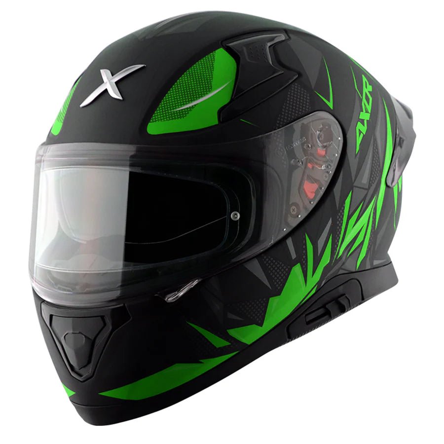 AXOR APEX HUNTER HELMET (Dull Black Green) - AlwaysRiding
