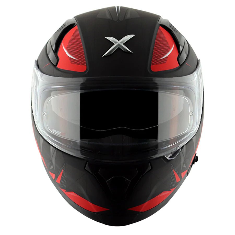 AXOR APEX HUNTER HELMET (Dull Black Red) - AlwaysRiding