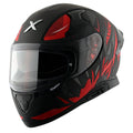 AXOR APEX HUNTER HELMET (Dull Black Red) - AlwaysRiding