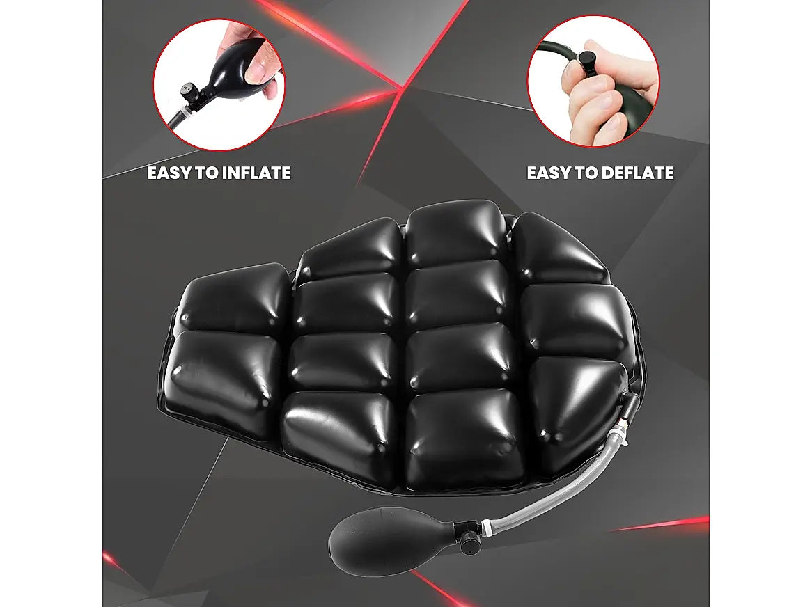 GRANDPITSTOP AIR COMFY SEAT CUSHION WITH PUMP - SPORTS - AlwaysRiding