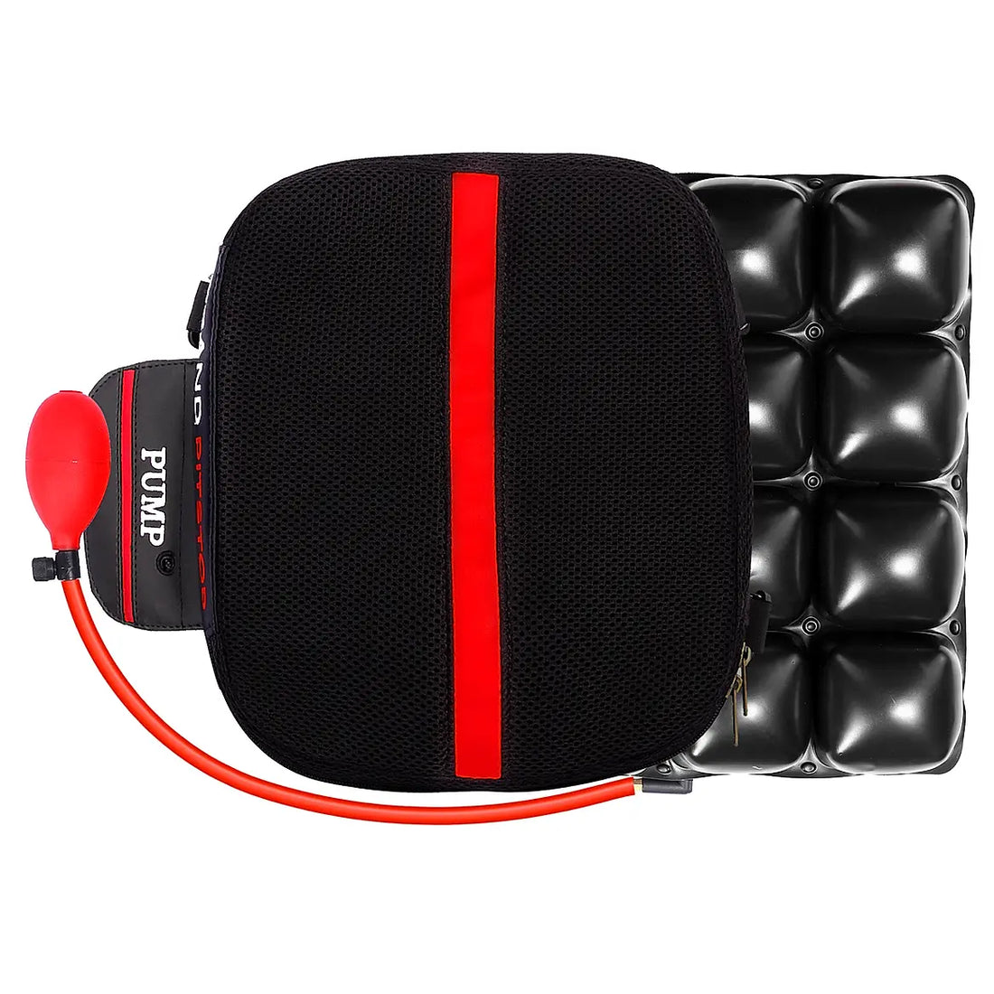 GRANDPITSTOP AIR COMFY SEAT CUSHION WITH PUMP- PILLION