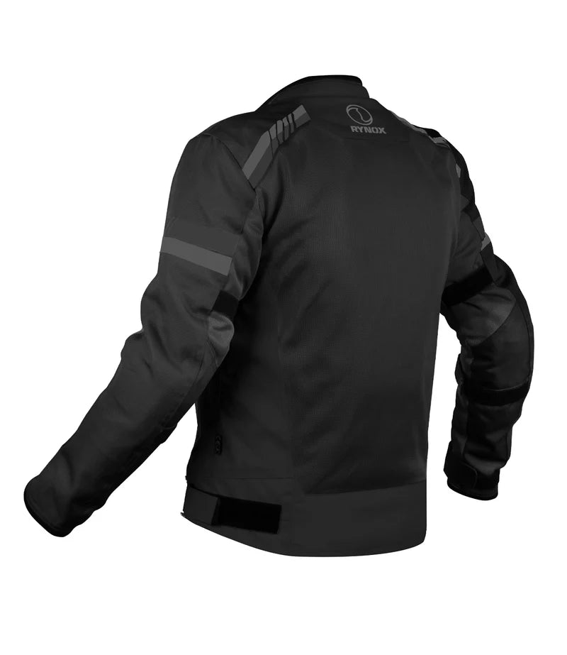 RYNOX AIR GT 4 JACKET (Black Grey)- CE CERTIFIED CLASS A