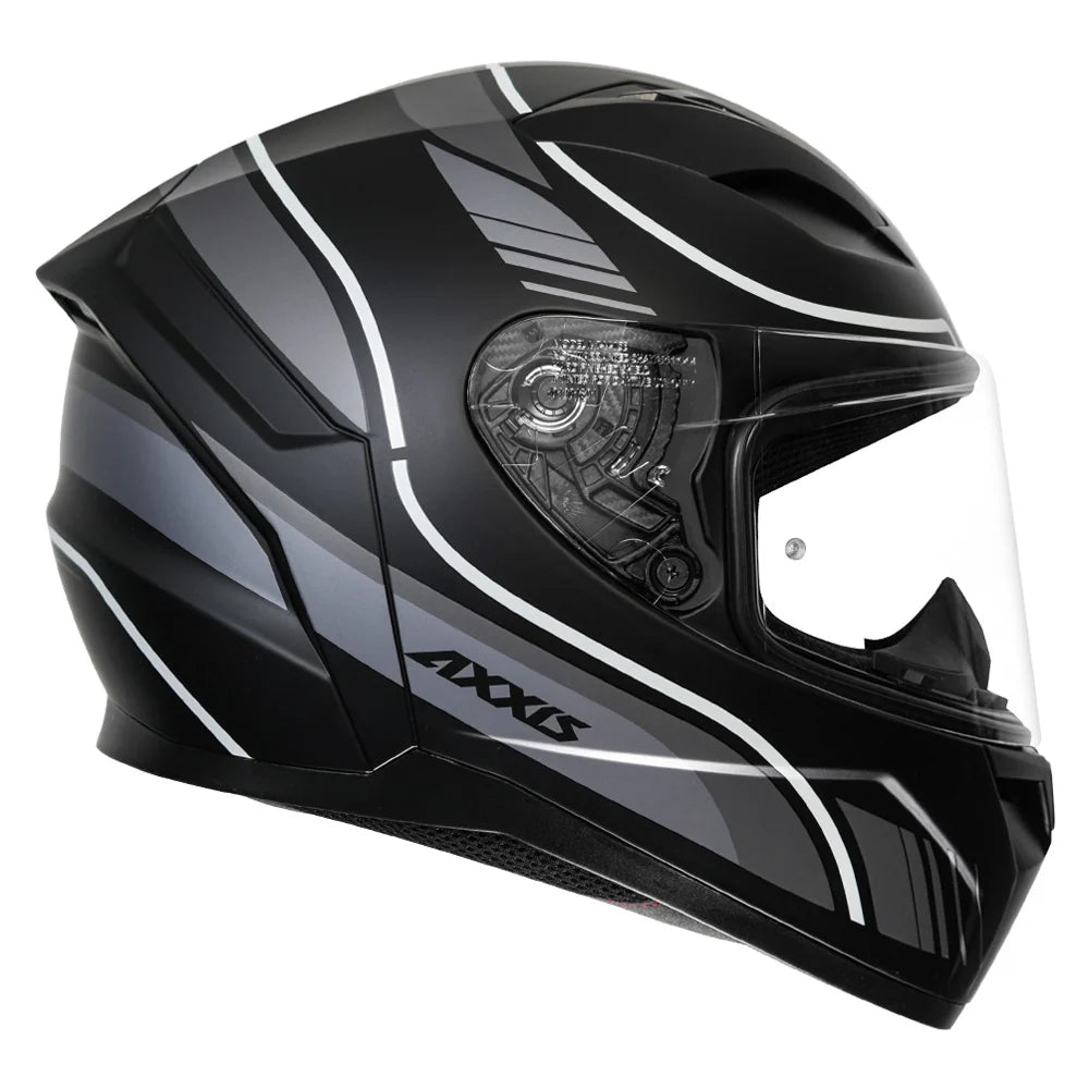 AXXIS SEGMENT NEYVA HELMET (Matt Black Grey) - Always Riding