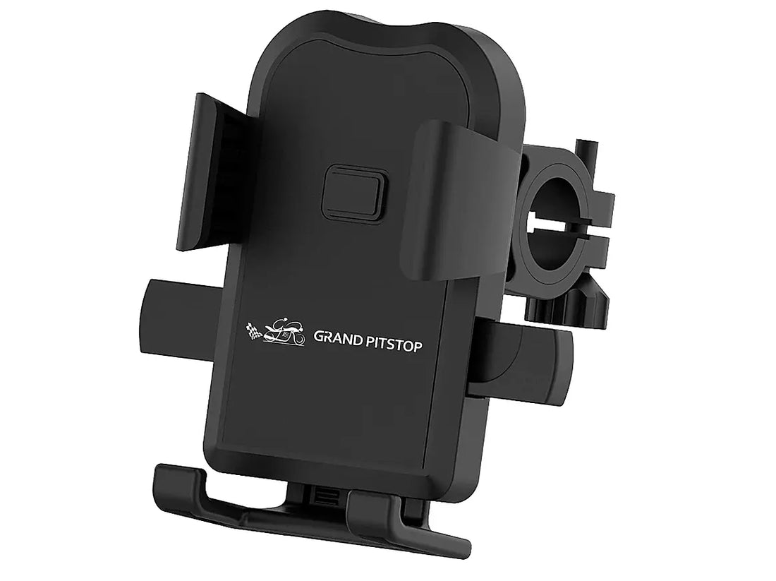 GPS  Cool Grip B1 Bike Handle Bar Mobile Holder - One Click Locking - Black - AlwaysRiding