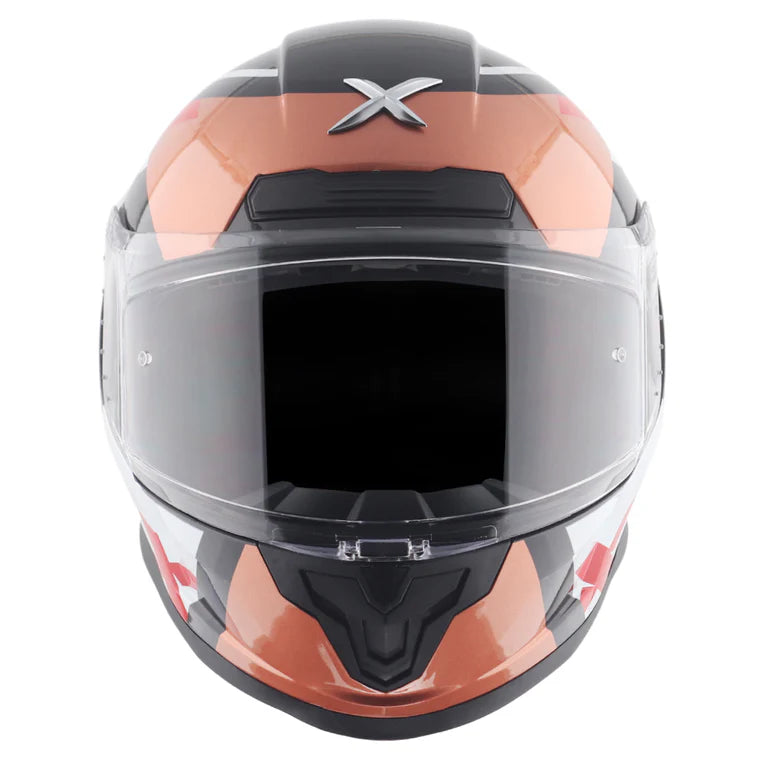 AXOR SABER X-SPORT HELMET (Gloss Black Orange)