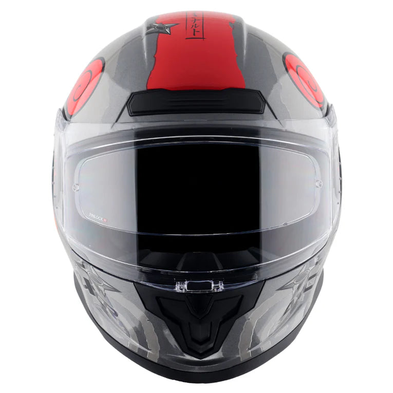 AXOR SABER NARUTO HELMET (Gloss Black Orange)