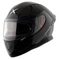 AXOR APEX SOLID HELMET (Gloss Black) - AlwaysRiding