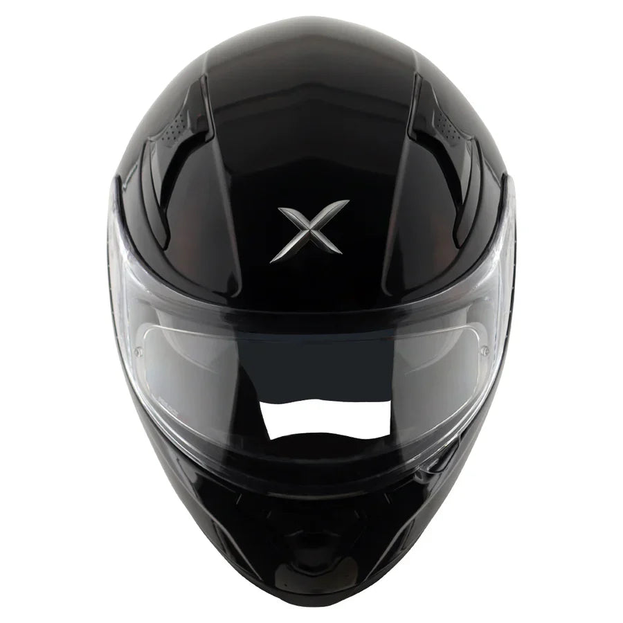 AXOR APEX SOLID HELMET (Gloss Black) - AlwaysRiding