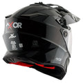 AXOR X-CROSS DUAL VISOR HELMET (Gloss Black) - AlwaysRiding