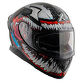 AXOR APEX MARVEL VENOM HELMET (Gloss Black Red) - AlwaysRiding