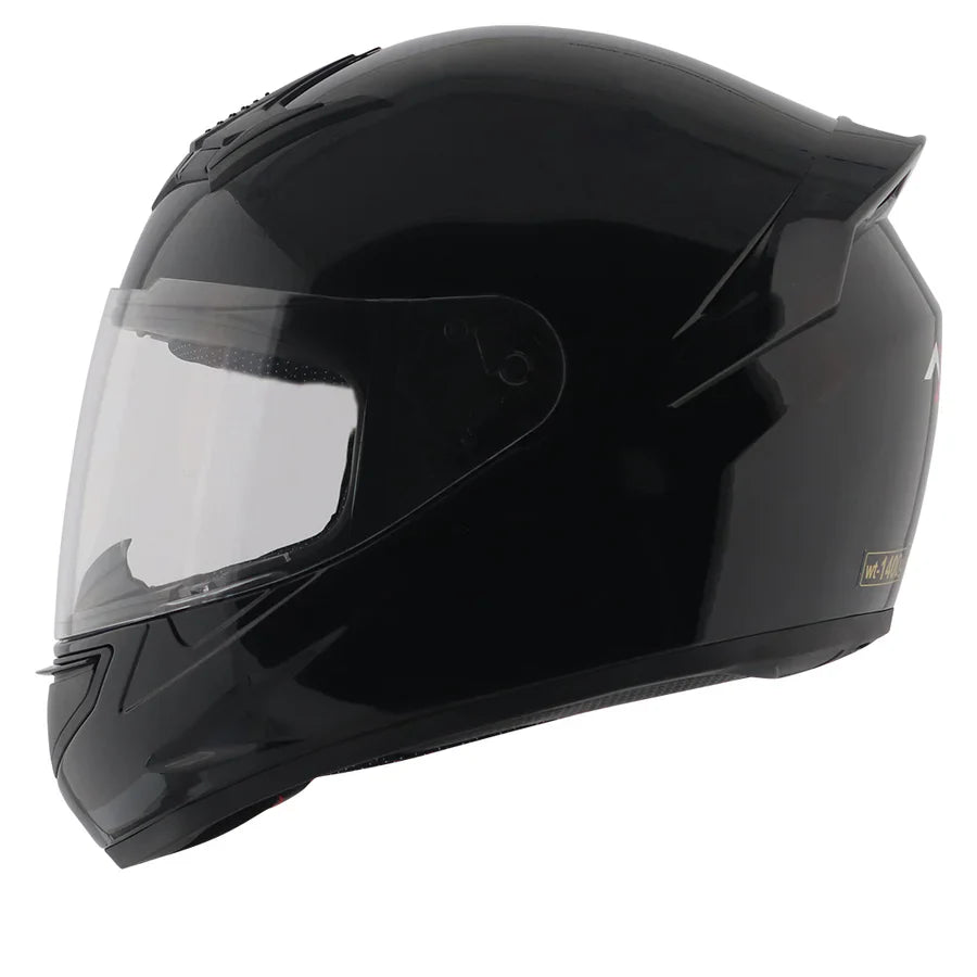 AXOR RAGE SOLID HELMET (Gloss Black) - AlwaysRiding