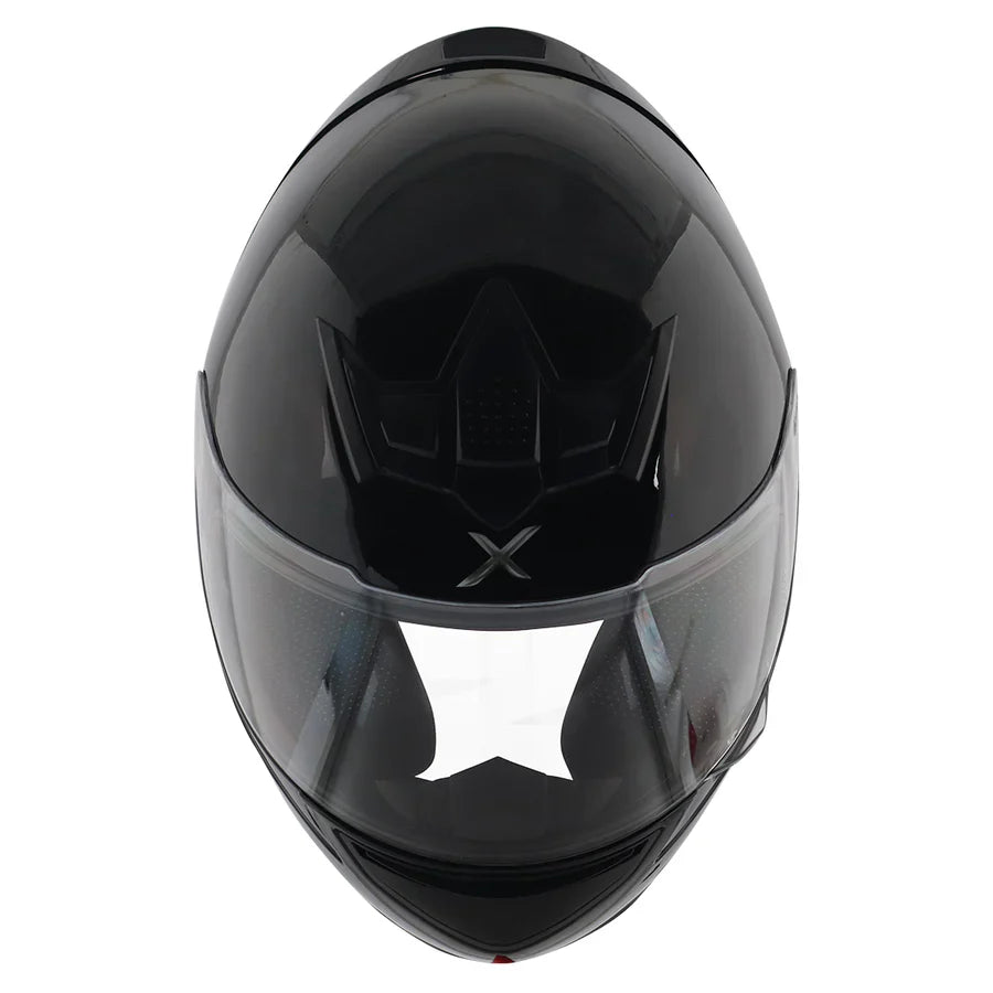 AXOR RAGE SOLID HELMET (Gloss Black) - AlwaysRiding