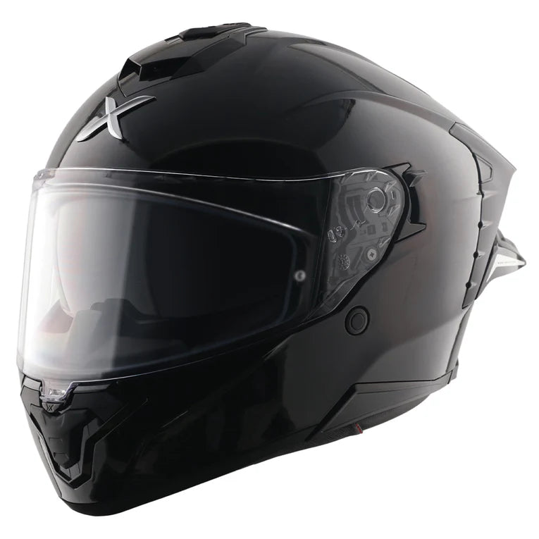 AXOR BRUTALE SOLID DUAL SPOILER HELMET (Gloss Black)