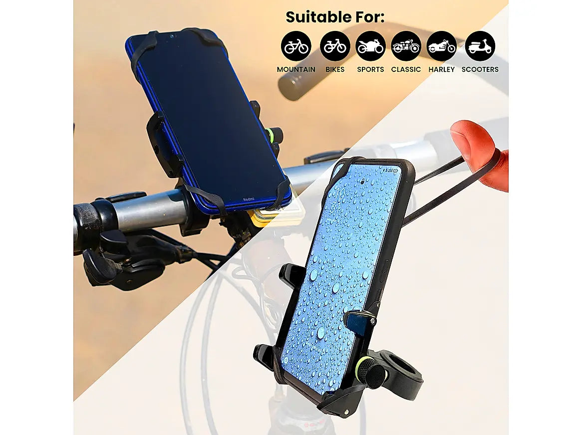 GPS Claw Grip Aluminium Mobile Holder Mount - Black - AlwaysRiding
