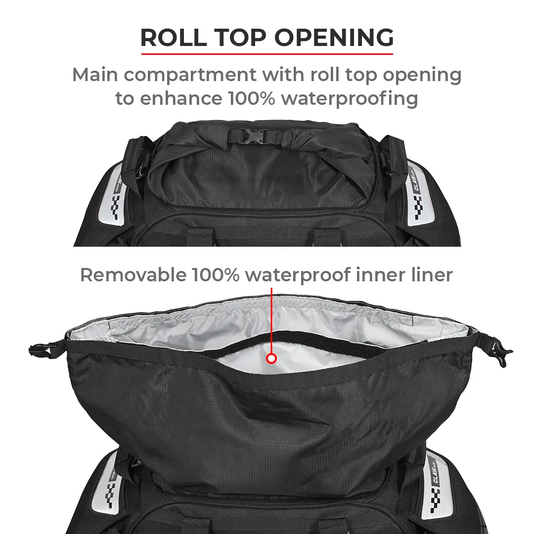 VIATERRA CLAW MINI - 100% WATERPROOF TAILBAG - AlwaysRiding