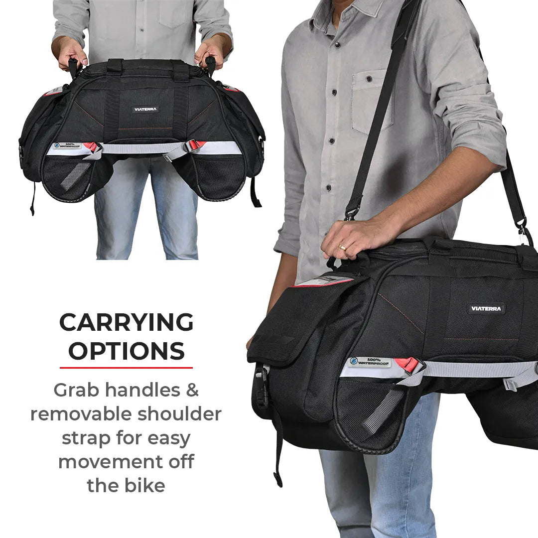 VIATERRA CLAW MINI - 100% WATERPROOF TAILBAG - AlwaysRiding