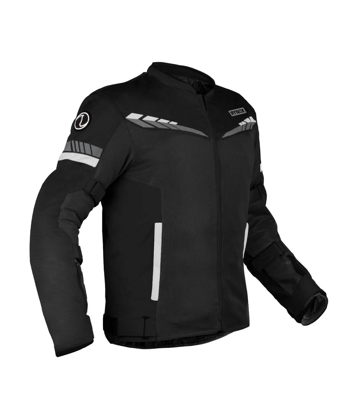 RYNOX AIR GT 4 JACKET Black White