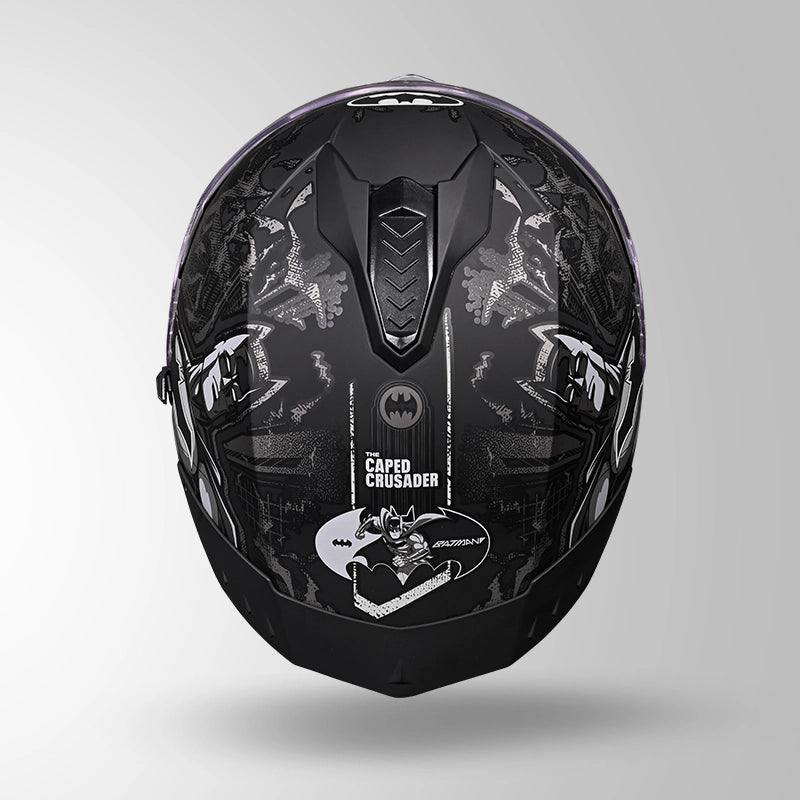 STUDDS DRIFTER BATMAN HELMET (Matt Black Grey)