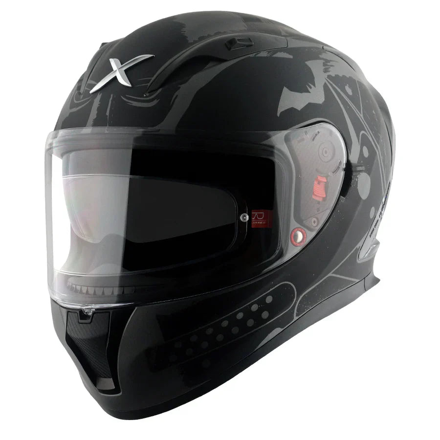 AXOR STREET DC BATMAN HELMET (Dull Anthracite) - AlwaysRiding