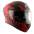 AXOR STREET DC BATMAN HELMET (Dull Red) - AlwaysRiding