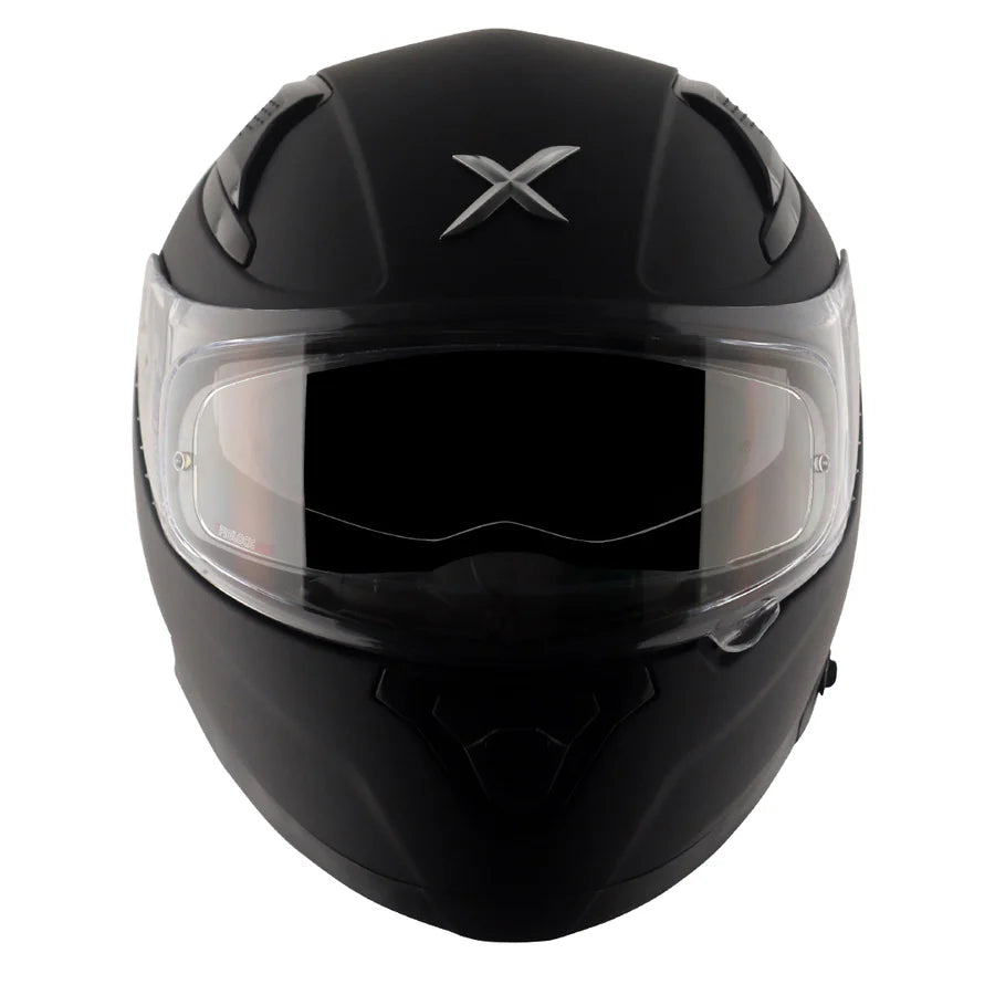 AXOR APEX SOLID HELMET (Dull Black) - AlwaysRiding