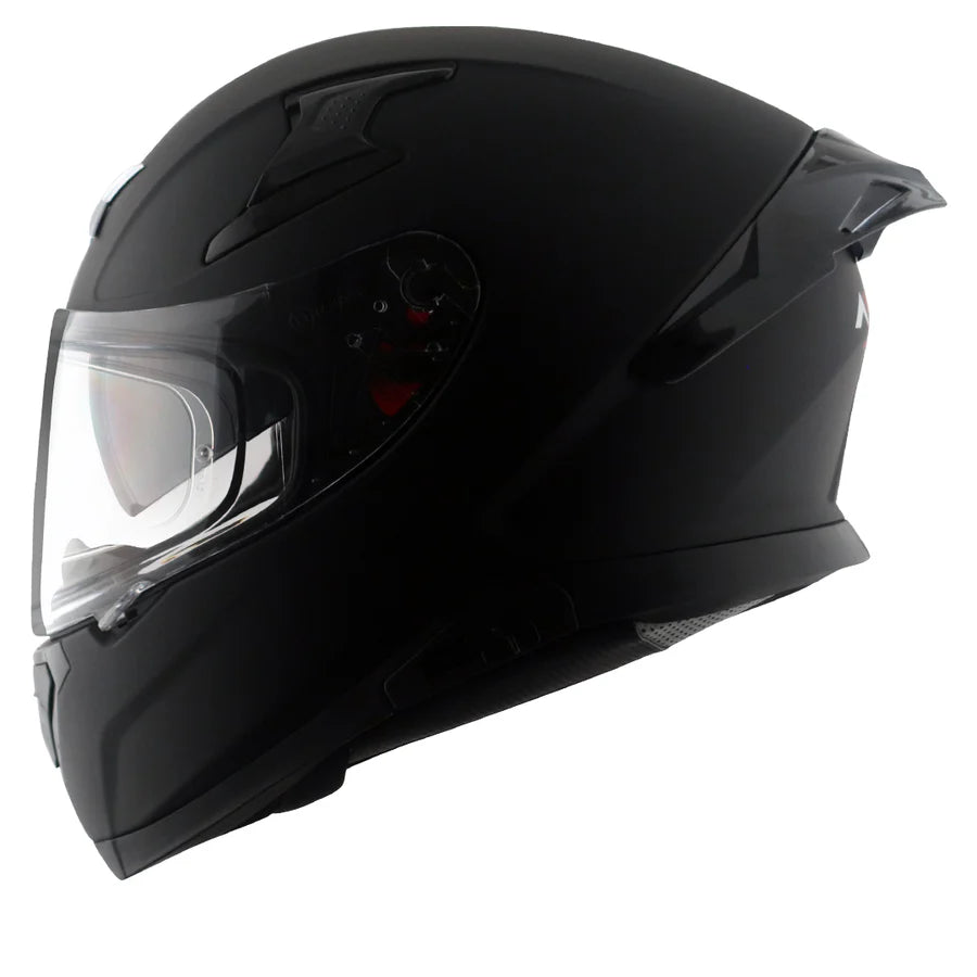AXOR APEX SOLID HELMET (Dull Black) - AlwaysRiding