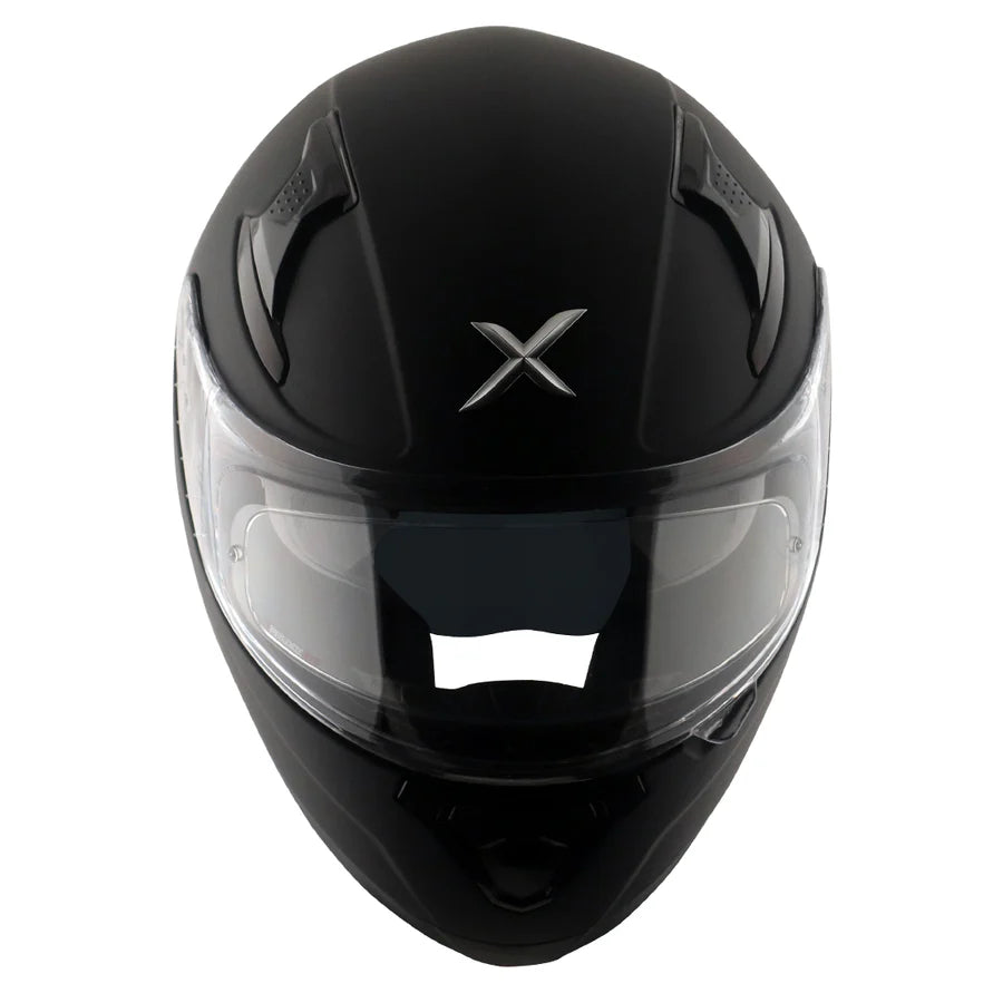 AXOR APEX SOLID HELMET (Dull Black) - AlwaysRiding