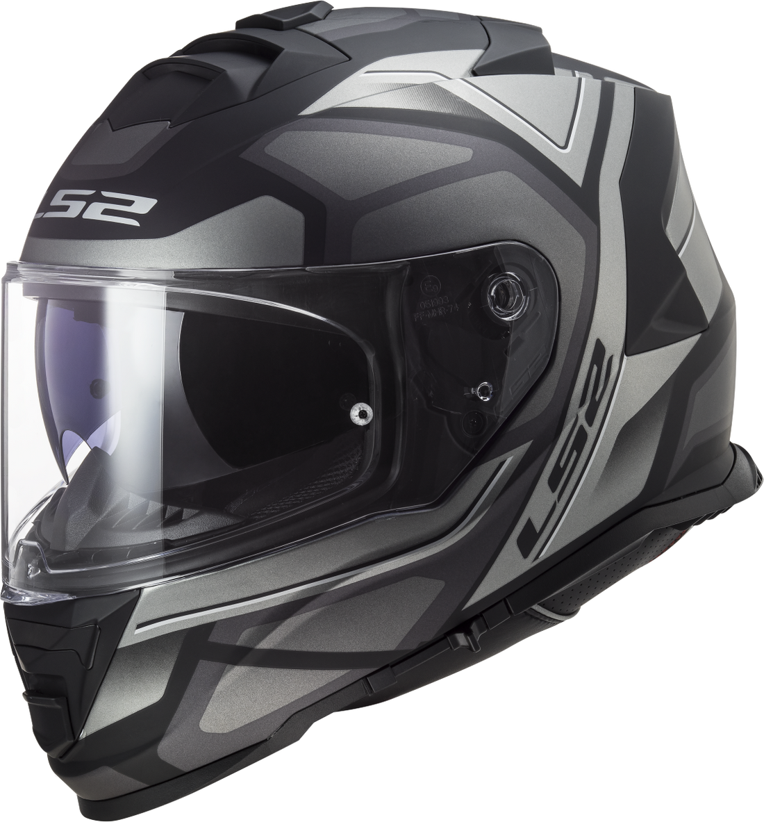LS2 FF800 STORM II FASTER HELMET (Matt Grey Titanium) - AlwaysRiding