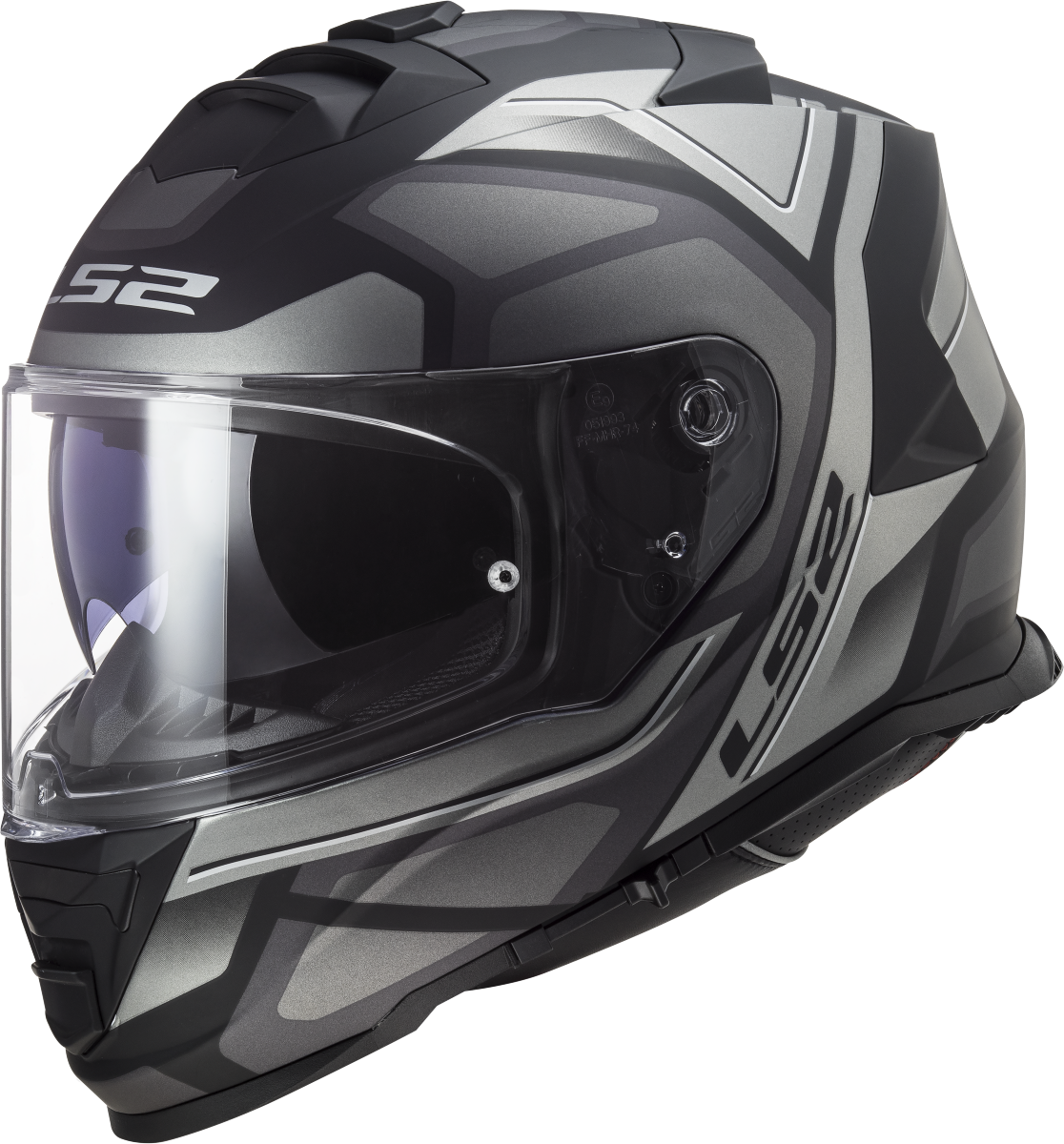 LS2 FF800 STORM II FASTER HELMET (Matt Grey Titanium) - AlwaysRiding