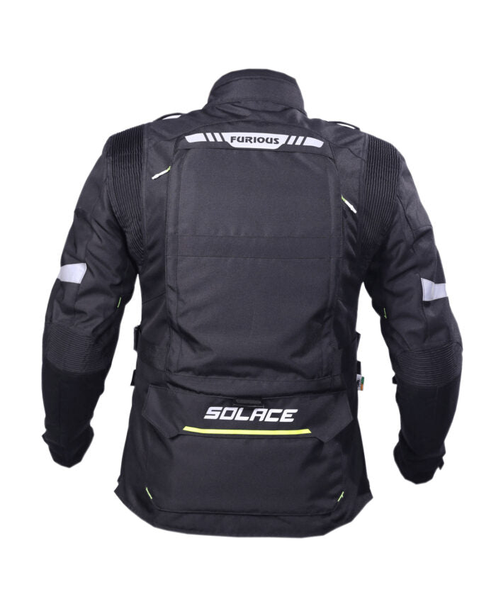 SOLACE FURIOUS TOURING JACKET V3.0 (Black) - AlwaysRiding