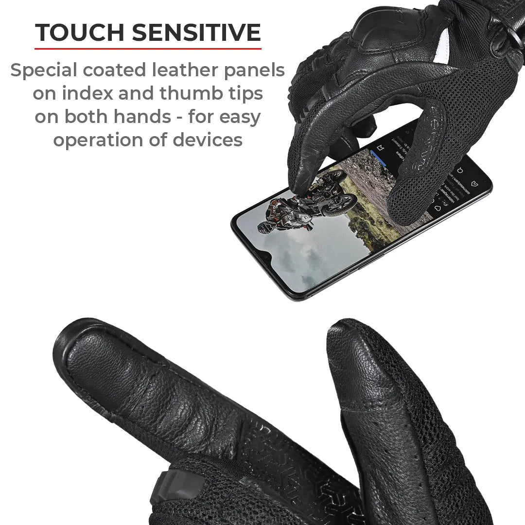 VIATERRA HOLESHOT GLOVE (Black) - AlwaysRiding