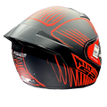 LS2 FF352 ROOKIE WRITED HELMET (Matt Black Red) - Always Riding