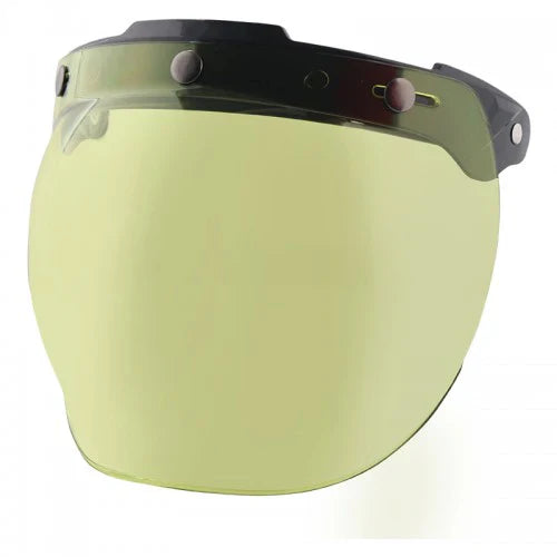 AXOR RETRO JET BUBBLE VISOR (Yellow) - AlwaysRiding
