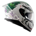 AXOR APEX DC JOKER HELMET (Gloss White Green) - AlwaysRiding