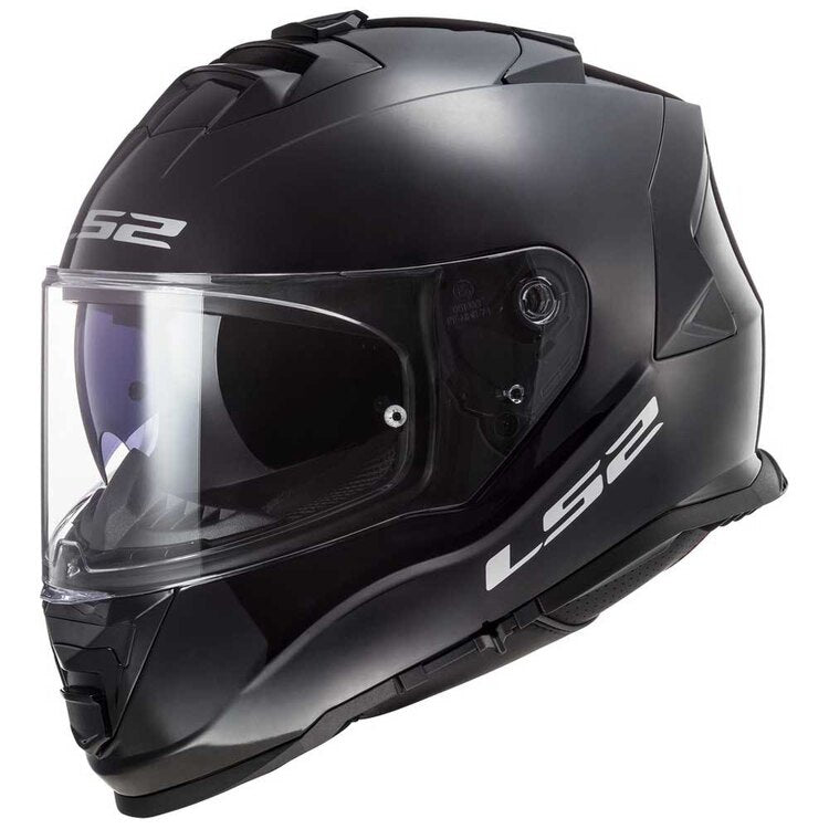 LS2 FF800 STORM II SOLID HELMET (Matt Black) - AlwaysRiding