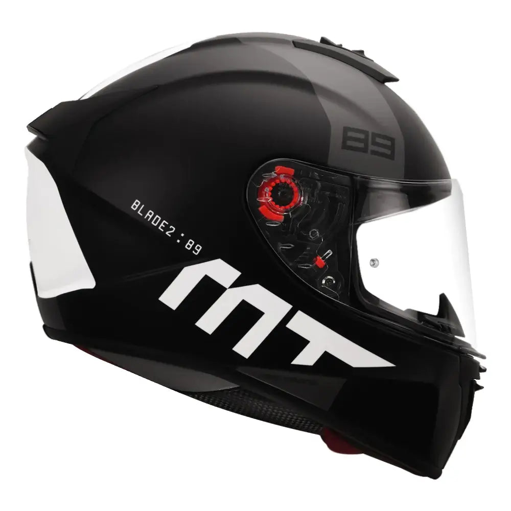 MT BLADE 2 SV 89 HELMET (Matt Black Grey)