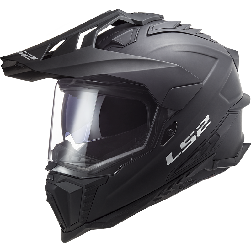 LS2 MX701 EXPLORER SOLID HELMET (Matt Black) - AlwaysRiding