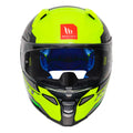 MT REVENGE 2 BRUSH HELMET (Gloss Black Neon) - Always Riding