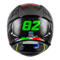 MT REVENGE 2 BRUSH HELMET (Gloss Black Neon) - Always Riding
