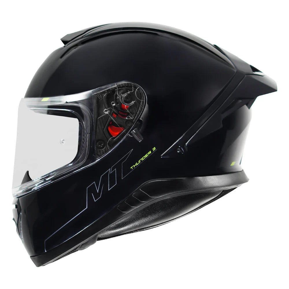 MT THUNDER 3 SV PRO SOLID HELMET (Gloss Black) - Always Riding