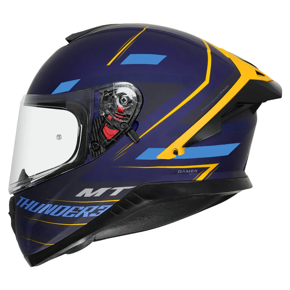 MT THUNDER 3 SV PRO DAMER HELMET (Matt Blue)