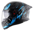 AXOR APEX HUNTER HELMET (Gloss Black Blue) - AlwaysRiding