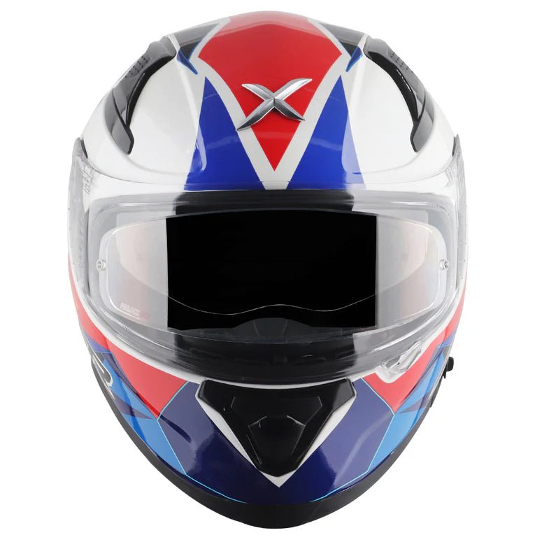 AXOR APEX PRISM HELMET (Gloss White Blue)